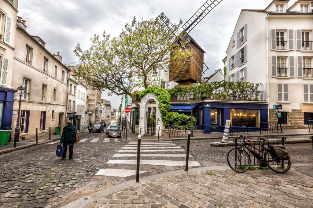 Moulin de la Galette em Montmartre